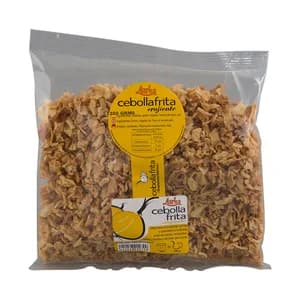 MARYSALT Cebolla frita laminada, crujiente 250 g.