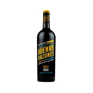 BUENAS RAZONES Vino tinto crianza D.O. Ca. Rioja botella 75 cl.