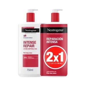 NEUTRÓGENA Loción corporal cica reparación intensa para piel muy seca e irritada 750 ml.