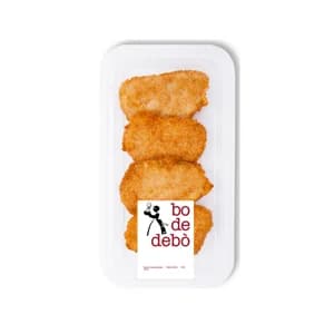 BO DE DEBO Libritos empanados de lomo de cerdo rellenos de jamón cocido y queso BO DE DEBÓ 230 g.