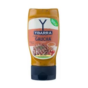 YBARRA Salsa Gaucha original, ideal para carnes y pizzas 300 ml.