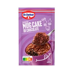 DR. OETKER Postre en polvo mug cake chocolate 70 gr.