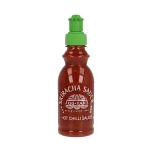 GO-TAN Salsa de chili picante sriracha 215 ml.