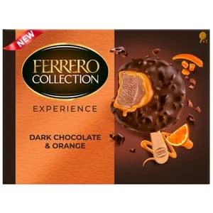 FERRERO Collection experience Bombón helado de chocolate negro con naranja 3 x 60 ml.