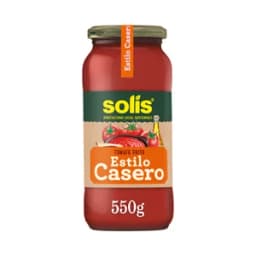 SOLÍS Tomate frito estilo casero en frasco 550 g.