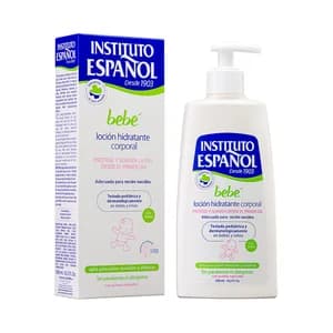 INSTITUTO ESPAÑOL Loción hidratante corporal para pieles sensibles y atópicas INSTITUTO ESPAÑOL Bebé 300 ml.