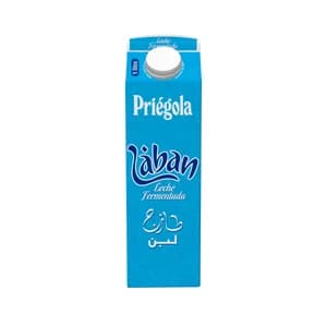 LABAN Leche fresca parcialmente desnatada, pasteurizada y con fermentos lácticos 1 l.