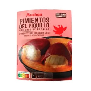 PRODUCTO ALCAMPO Pimiento del piquillo rellenos de bacalao 280 g