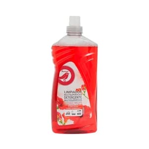 PRODUCTO ALCAMPO Limpiahogar multisuperficies con aroma a flores rojas 1,25 L.