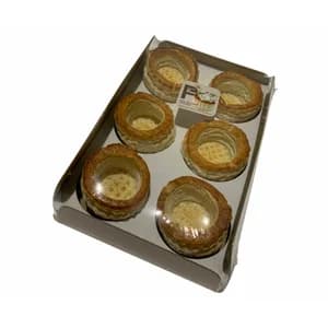Vol-au-vent 75 mm 6 uds. 150 g.