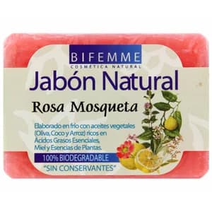 BIFEMME Jabón natural de rosa mosqueta BIFEMME 100 gr
