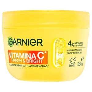 GARNIER Vitamina C Crema facial con acción hidratante y antimanchas 85 ml.