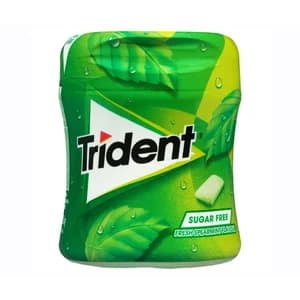 TRIDENT Chiches gragea sabor hierbabuena, bote de 59 uds. 83 g.