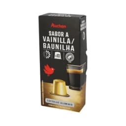 PRODUCTO ALCAMPO Café en cápsulas sabor vainilla I7, 10 uds.