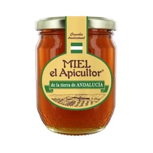 EL APICULTOR Miel multifloral de la tierra de Andalucía 375 g.
