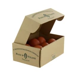 PAZO DE VILANE Huevos de gallinas camperas clase L y cat. A 6 uds.