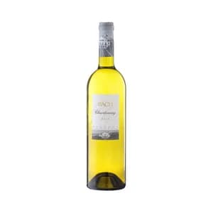 BACH Vino blanco Chardonnay con D.O. Catalunya botella de 75 cl.