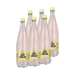 VICHY CATALAN Agua con gas pack 6 botellas x 1,2 l.