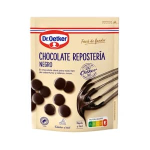 DR. OETKER Perlas de chocolate negro 150 g.