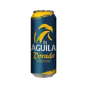 EL ÁGUILA DORADA Cerveza lata 50 cl.