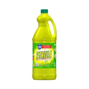 ESTRELLA Lejía con detergente olor a limón 2,8 l.