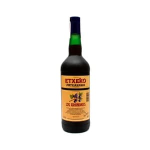 ETXEKO Patxarana de endrinas seleccionadas ETXEKO Los arañones botella de 1 l.