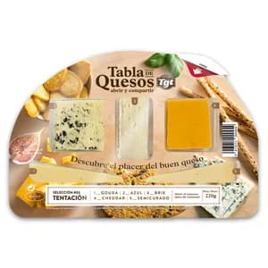 TGT Surtido de quesos TGT SELECCIÓN PRIMAVERA 235 g.
