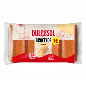 DULCESOL Bracitos de azúcar 4 uds. 120 g.
