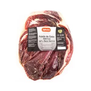 IGLESIAS Centro deshuesado de paleta de cebo ibérica (50% raza ibérica). - Loncha normal 2 a 3 mm