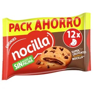NOCILLA Galletas de chocolate con pepitas 240 g.