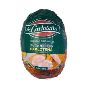 LA CARLOTEÑA Pollo al horno relleno. - Loncha fina 1 mm