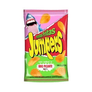 JUMPERS Patatas onduladas con sabor a BBQ picante 110 g