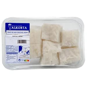 ALKORTA Bacalao desalado troceado 250 g.