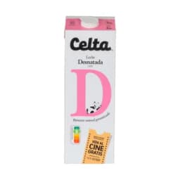 CELTA Leche desnatada de vaca con bienestar animal garantizado 1.5 l.