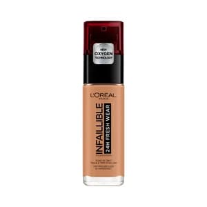 L"ORÉAL PARIS Infaillible Tono 320 Caramel Fondo de maquillaje de larga duración (24 horas).