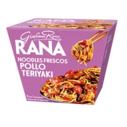 RANA Noodles frescos con pollo Teriyaki, listos en 5 minutos 357 g.