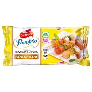 CAMPOFRÍO Fiambre de pechuga de pavo braseada 340g