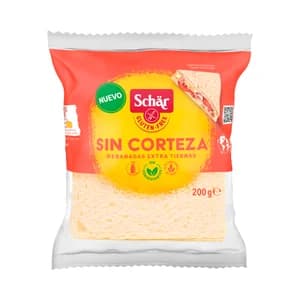 SCHAR Pan de molde sin corteza y sin gluten 200 g.
