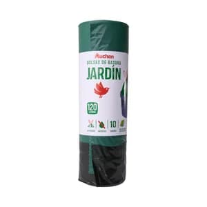 PRODUCTO ALCAMPO Bolsas de basura especial jardín capacidad 120 l. 84 x 105 cm 10 uds.