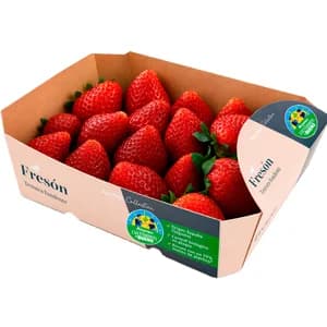 ALCAMPO CULTIVAMOS LO BUENO Fresón, bandeja blanca 400g.