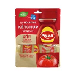 PRIMA Ketchup Original en bolsitas de 12 uds. 120 gr.