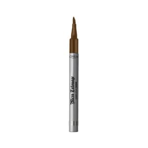 L´ORÉAL PARIS Micro tatouage tono 104 Chatain Lápiz de cejas efecto Micro-Blanding, resistente al agua y a roces.