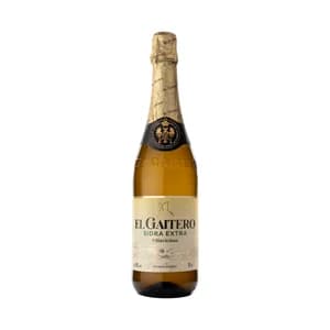 EL GAITERO Sidra extra espumosa botella 75 cl.