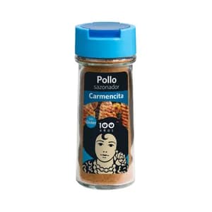 CARMENCITA Sazonador para pollo frasco de 75 g.