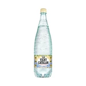 VICHY Agua mineral con gas botella de 1,2 l.