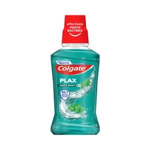 COLGATE Enjuague bucal de uso diaro sin alcohol y con CPC COLGATE Plax 250 ml.