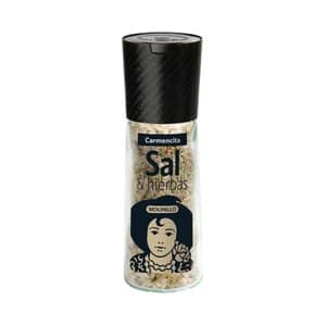 CARMENCITA Sal marina con hierbas en molinillo 60 g.