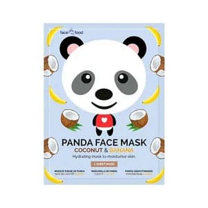 7TH HEAVEN Mascarilla facial de panda, hidratante y suavizante, con infusión de coco y plátano 7TH HEAVEN