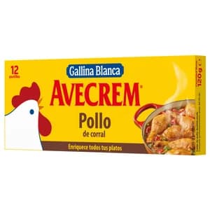 AVECREM Caldo de pollo pastillas 12 uds. 120 g.