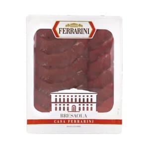 FERRARINI Bresaola elaborada sin gluten y cortada en finas lonchas FERRARINI 90 g.
